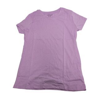 Amazon Girls Short-Sleeve T-Shirts Crew Neck Lilac Top Size X-Large(10)
